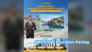 자세히 살펴보기: SMC-5500 슬립폼 포장기 신형 15000kg, 3년 엔진 보증